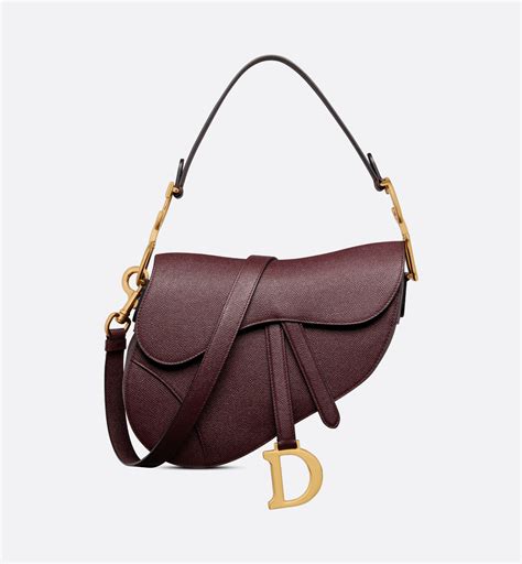 sac saddle dior rouge|is the Dior saddle back.